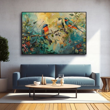 Bird Oil Painting